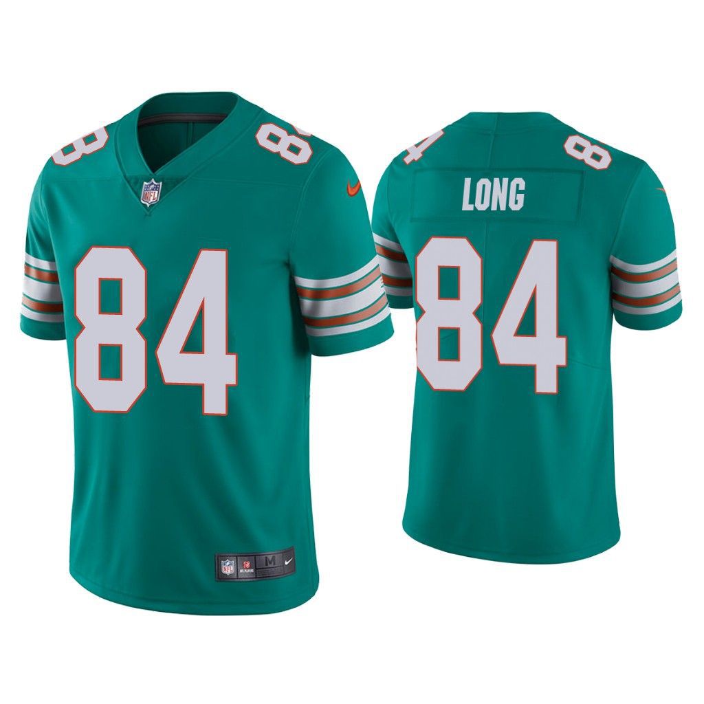 Men Miami Dolphins #84 Hunter Long Nike Green Limited NFL Jersey->miami dolphins->NFL Jersey